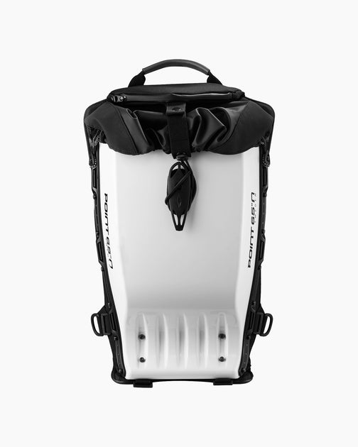 Boblebee シルバー バックパック サイドポケット2個付き Boblebee シルバー バックパック サイドポケット2コツキ