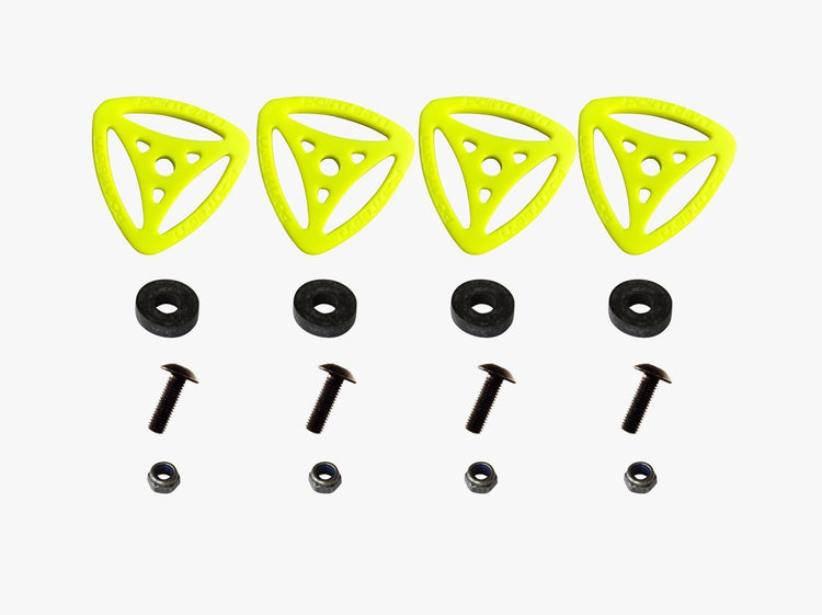 Point 65 Boblbee Backpack High Impact Triaxial - Set of 4 - Lime